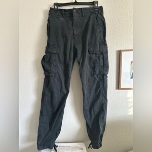 American Eagle Outfitters Black Cargo Pants